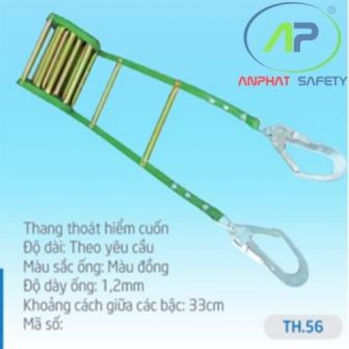Thang thoát hiểm cuộn TH56 (2 móc)